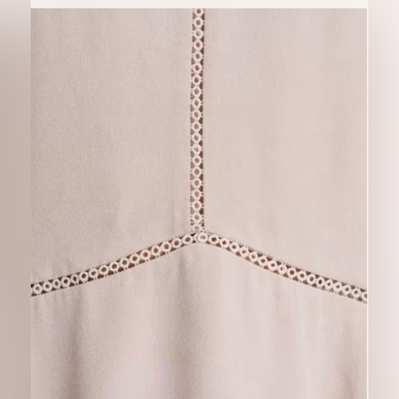 ALLSAINTS Karin Mini Slip Dress Size 0, cream-retail $189. Like new - Picture 5 of 9